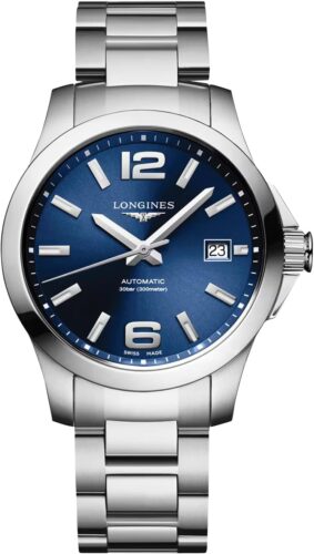 Longines Conquest Automatic Blue Dial Men’s 39mm Watch L3.776.4.99.6