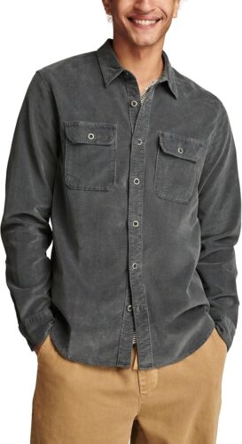 Lucky Brand Men’s Corduroy Workshirt