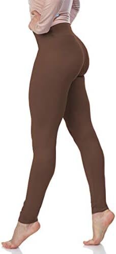 Lush Moda Leggings for Women – Ultra High Waisted – Solid Colors – Stretchy and Buttery Soft