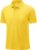 MAGCOMSEN Mens Polo Shirts Short Sleeve Cotton Pique Golf Shirts with Pocket Casual Performance Moisture Wicking Polos Yellow XL