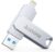 MFi Certified Flash Drive 256GB for iPhone USB Memory Stick, USB Stick High Speed Thumb Drives Photo Stick External Storage for iPhone/iPad/Android/PC