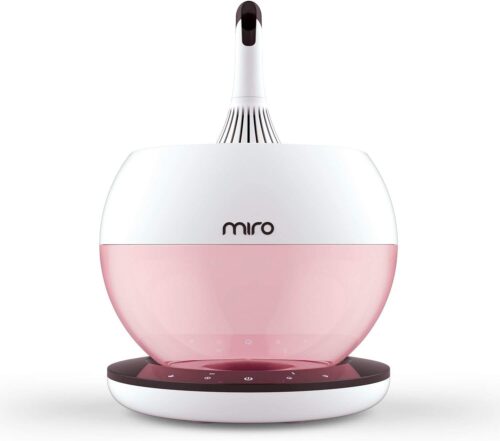 MIRO-NR08M Completely Washable Modular Sanitary Humidifier, Large room, Easy to Clean, Easy to Use, Luma Touch – Premium Cool-Mist Humidifier. Touch Control Colorful LEDs, Powerful humidification