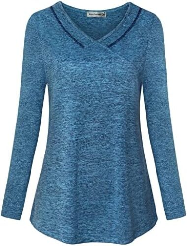 MISS FORTUNE Womens Fast Dry Yoga Tops Workout Clothes
