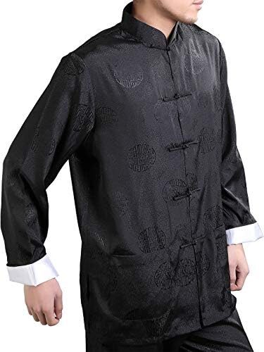 Men’s Enter the Dragon Chinese Clothing Shirt with Free Matching Pants