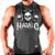 Men’s Workout (Havoc Rough Barbell) Gym Hooded Tank Top