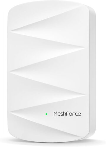 MeshForce M3 Dot Wall Plug WiFi Extender, Works with MeshForce M1 and M3 Whole Home Mesh WiFi System – Use with only MeshForce WiFi System