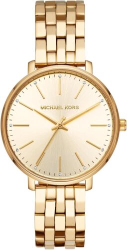 Michael Kors Pyper Three-Hand Gold-Tone Stainless Steel Women’s Watch (Model: MK3898)