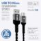 Micro USB Cable, 3.3ft/1M 480M/S Fast Charging Micro USB Charger Braided Cord USB to Micro USB Cable Long Android Charger Cable Data Cable for GalaxyS7S6J7 Edge Note 5 MP3