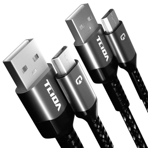 Micro USB Cable, 3.3ft/1M 480M/S Fast Charging Micro USB Charger Braided Cord USB to Micro USB Cable Long Android Charger Cable Data Cable for GalaxyS7S6J7 Edge Note 5 MP3