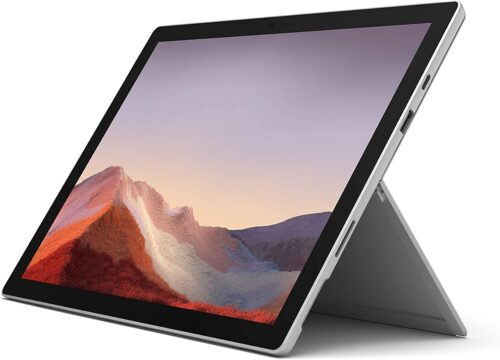 Microsoft Surface Pro 7 – 12.3″ Touch-Screen – 10th Gen Intel Core i5 – 16GB Memory – 256GB SSD (Latest Model) – Platinum (PUW-00001) (Renewed)
