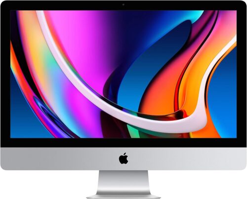 Mid 2020 Apple iMac with 3.3GHz 6 Core 10th Gen Intel Core i5 (27 inch Retina 5K, 8GB RAM, 512GB SSD) (Renewed)