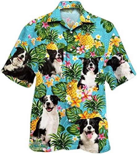 NAZENTI Personalized Hawaiian Shirt – Hawaiian Picture Shirts, Funny Hawaiian T-Shirt for Men Women, Shirt with Photo