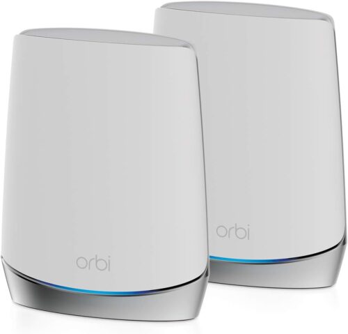 NETGEAR Orbi Whole Home Tri-Band Mesh WiFi 6 System (RBK752) – Router with 1 Satellite Extender | Coverage up to 5,000 sq. ft., 40 Devices | AX4200 (Up to 4.2Gbps)