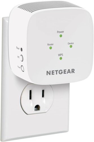 NETGEAR WiFi Mesh Range Extender (EX5000) – Covers up to 1,000 sq.ft. and 15 Devices with AC1200 Dual Band Wireless Signal Booster & Repeater (up to 1200 Mbps Speed) – Compact Wall Plug Design