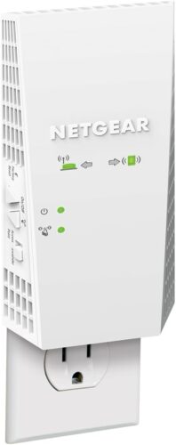 NETGEAR WiFi Mesh Range Extender EX6250 – Coverage up to 2000 sq.ft. and 32 devices with AC1750 Dual Band Wireless Signal Booster & Repeater (up to 1750Mbps speed), plus Mesh Smart Roaming