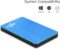 NRICO 500GB Portable External Hard Drive USB 3.0 HDD 2.5inch Storage Compatible for PC, Mac, Desktop,PS4 (500GB, Blue)