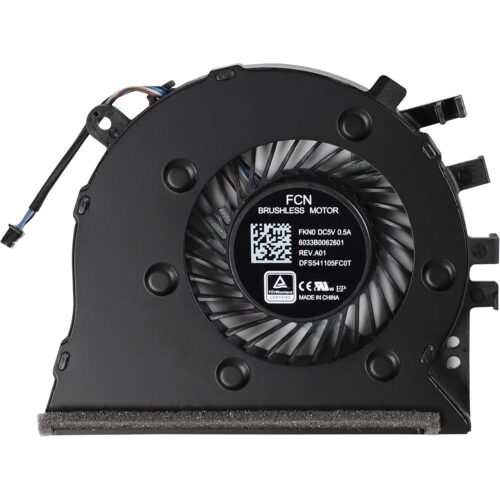 New CPU Cooling Fan for HP 17-by 17-CA 17Q-CS 17T-by 17Z-CA 470 G7 L22531-001 FKN0 DFS541105FC0T 17-by4633dx 17-by4013dx 17-by3016cy 17-by3063st 17-by1033dx 17-by0053cl 17-ca0003na 17-ca1031dx