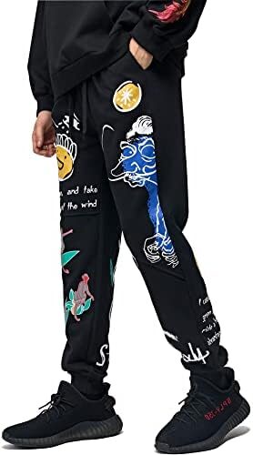 Niepce Inc Men’s Japanese Streetwear Jogger Pants for Men