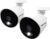 Night Owl 1080p HD Wired Indoor/Outdoor Add-On Cameras with Built-in Motion-Activated Spotlights, 100 ft. of Night Vision, Wide Viewing Angle and Color Night Vision (2-Pack)
