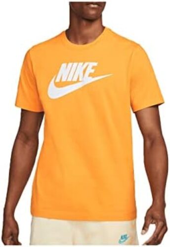 Nike mens Dri-Fit Sportswear Logo Shorts Sleeve T Shirt
