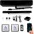 Olideauto Handicap Door Opener Black Color,Smart WiFi TUYA Residential Swing Door Opener with Smart WiFi Controller and Square Handicap Push Buttons,Compatible with Alexa,Google Assistant