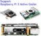 PCIe M.2 HAT+ for Raspberry Pi 5, Pi 5 NVMe SSD PIP PCIe Peripheral Board with Extra Screw Sets for 2280/2260/2242/2230 NVMe SSD for Raspberry Pi 5