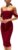 PRETTYGARDEN Women’s Summer Off The Shoulder Dresses Sleeveless Ruched Fitted Cocktail Party Club Midi Bodycon Dress