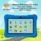 PRITOM 7 inch Kids Tablet, Quad Core Tablet Android, 32GB, WiFi, Bluetooth, Dual Camera, Educationl, Games,Parental Control, Kids Software Pre-Installed with Kids-Tablet Case (Dark Blue)