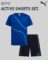 PUMA Boys’ Active Shorts Set – 2 Piece Dry Fit T-Shirt and Performance Gym Shorts – Activewear Clothing Set for Boys (8-16)