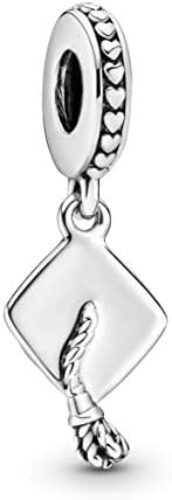 Pandora Jewelry Graduation Sterling Silver Charm, No Box