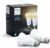 Philips Hue White Ambiance A19 2-Pack 60W Equivalent Dimmable LED Smart Bulbs (Hue Hub Required, Works with Alexa, Apple Homekit & more), Old Version, 2 Bulbs (453092)