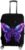 Purple Butterfly Funny Luggage Cover Elastic Suitcase Protector Washable Travel Gear Cover Fits 19-32 Inch