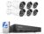 REOLINK 8CH 5MP Home Security Camera System, 6pcs Wired Outdoor PoE IP Cameras with Person/Vehicle/Pet Detection, 4K/8MP 8CH NVR with 2TB HDD for 24-7 Recording, RLK8-410B6-5MP
