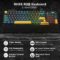 RK ROYAL KLUDGE RK96 RGB Limited Ed, 90% 96 Keys Wireless 3-Mode BT5.0/2.4G/USB-C Hot Swappable Mechanical Keyboard w/Wrist Rest, Volume Control, Software, Massive Battery, RK Viridian Switch