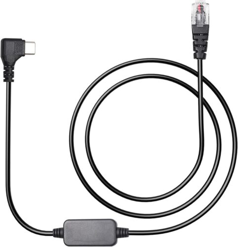 Radar Detector Cable, USB-C to RJ11 Plug Cord, 3.3Ft Length, Compatible with Escort Passport 9500i, MAX360, Uniden R1 R3 R7, Beltronics, Cobra, Radenso XP etc.(Replacement Radar Detector Cable)