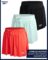 Reebok Girls Athletic Shorts – 3 Pack Lightweight Butterfly Short with Liner – Active Performance Flowy Shorts for Girls