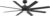 Renegade Smart Indoor and Outdoor 8-Blade Ceiling Fan 66in Matte Black with 3500K LED Light Kit and Remote Control worksworks with Alexa and iOS or Android App