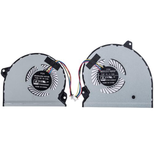 Replacement CPU + GPU Cooling Fan for ASUS ROG Strix GL702VMK GL702VML GL702VM GL702VS GL702VSK Series DFS2000054Q0T FJ9U DFS551205ML0T FJ9T