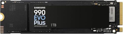 SAMSUNG 990 EVO Plus SSD 1TB, PCIe Gen 4×4, Gen 5×2 M.2 2280, Speeds Up-to 7,250 MB/s, Upgrade Storage for PC/Laptops, HMB Technology and Intelligent Turbowrite 2.0, (MZ-V9S1T0B/AM)