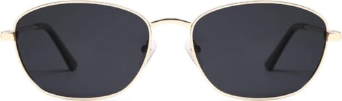 SOJOS Retro Oval Polarized Sunglasses for Women Men Vintage 90s Style Womens Mens Sunnies Sun Glasses SJ1245