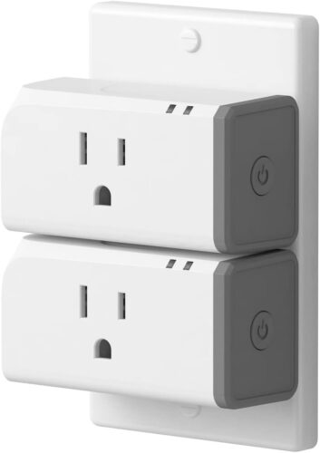 SONOFF S31 Lite 15A WiFi Smart Plug ETL Certified, Smart Socket Outlet Timer Switch, Compatible with Alexa & Google Home, IFTTT Supporting, No Hub Required, 2.4 Ghz WiFi Only 2-Pack