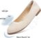 Saidoteto Women’s Ballet Flats – Comfortable Round Toe Knit Slip-On Shoes, Casual Office Dress Flats for Work