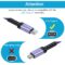 Samsung S24 Ultra Plus+ USB C Cable Fast Charging for Galaxy S24/S23/S22/S21/S20/S25/S25+,Z Fold 5,6ft USB Type C to USB A Cable Android Phone Car Cord for iPhone 15 Pro Max Plus,Google Pixel 8Pro/7/6