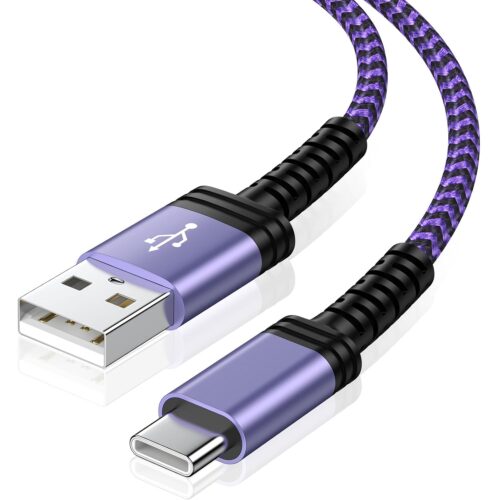 Samsung S24 Ultra Plus+ USB C Cable Fast Charging for Galaxy S24/S23/S22/S21/S20/S25/S25+,Z Fold 5,6ft USB Type C to USB A Cable Android Phone Car Cord for iPhone 15 Pro Max Plus,Google Pixel 8Pro/7/6