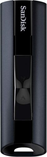 SanDisk 128GB Extreme PRO USB 3.2 Solid State Flash Drive – Up to 420MB/s, Durable Aluminum Metal Casting – SDCZ880-128G-GAM46, Black