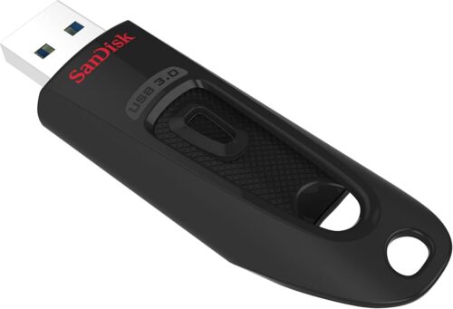 SanDisk 32GB Ultra USB 3.0 Flash Drive – SDCZ48-032G-GAM46, Black