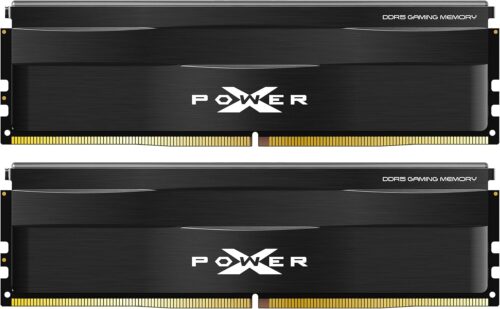 Silicon Power DDR5 64GB (2x32GB) Zenith 6000MT/s (PC5-48000) 288-pin CL30 1.35V UDIMM Desktop Memory Module RAM SP064GXLWU60AFDE Black