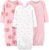 Simple Joys by Carter’s Baby Girls’ 3-pack Cotton Sleeper Gown