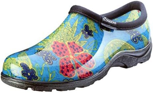 Sloggers Women’s Waterproof Rain and Garden Shoe with Comfort Insole, Midsummer Blue, Size 8, Style 5102BL08