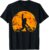 Spooky Halloween Bigfoot Pumpkin Funny Halloween Sasquatch T-Shirt